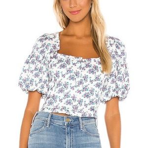 NWT For Love & Lemons Taggart Crop Top